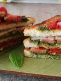 Sándwich triple sorpresa