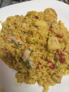 Una foto de Arroz a banda
