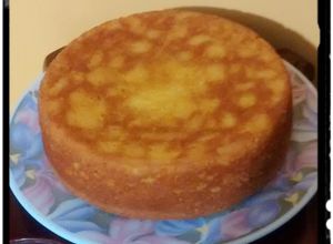 Una foto de Torta de mandarina en licuadora