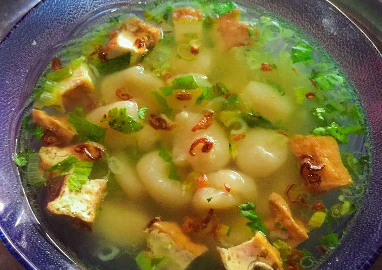 Tekwan khas Pagaralam, Sumatera Selatan (tanpa ikan)