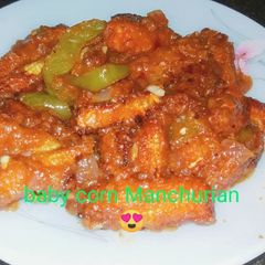 A picture of Babycorn Manchurian.