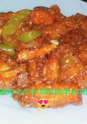 A picture of Babycorn Manchurian.