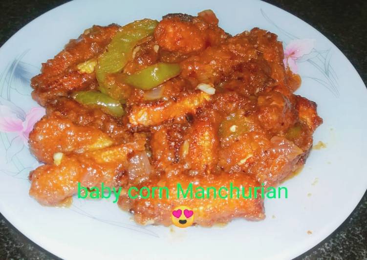 Babycorn Manchurian