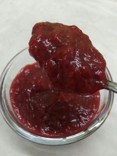 عکسی از دستور مارمالاد توت فرنگی خوش رنگ