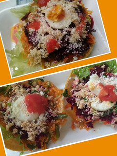 Una foto de Tostadas Guatemaltecas !*