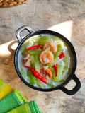 Labu Siam Udang Kuah Santan
