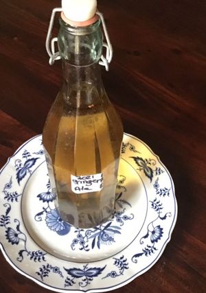 A picture of California Farm Organic Ginger Ale.