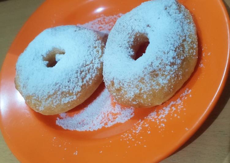 Resep Donat kentang menul empuk lembut 😍😍 yang Enak