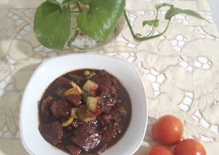 Daging Sapi Lada Hitam Ala Dapur Saya😘