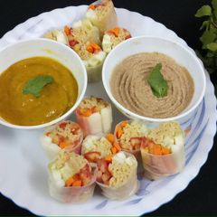 A picture of Summer Rolls.
