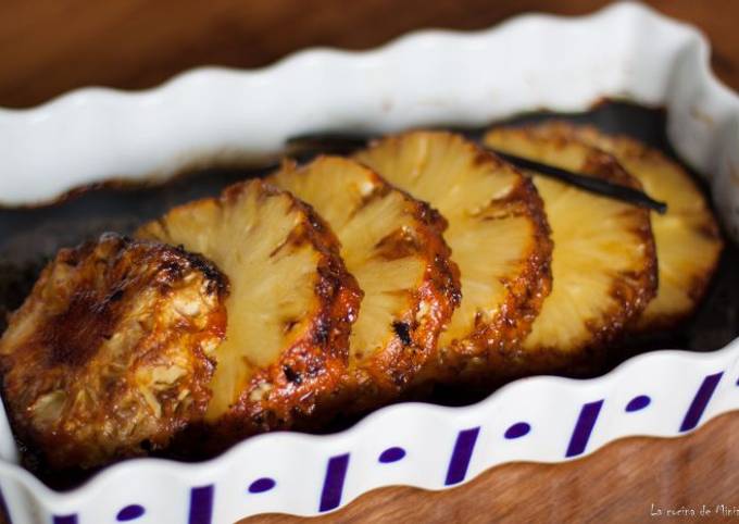 Piña asada Receta de lacocinademinia.es- Cookpad