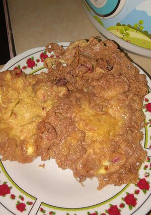 Foto resep Telor dadar krispi