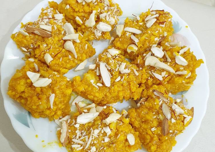 Recipe of Award-winning Mango mithai