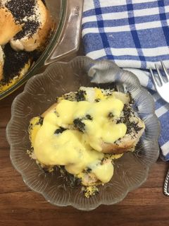 Mákos guba vaníliasodóval recept fotója
