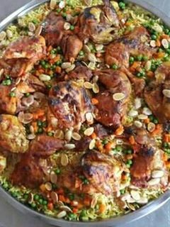 صورة لوصفة اوزي (الدجاج)