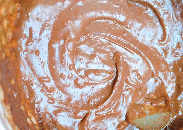 Selai coklat simpel