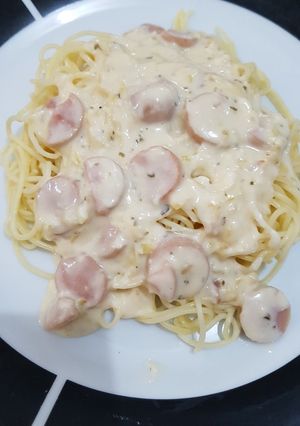 Foto resep Spaghetti carbonara