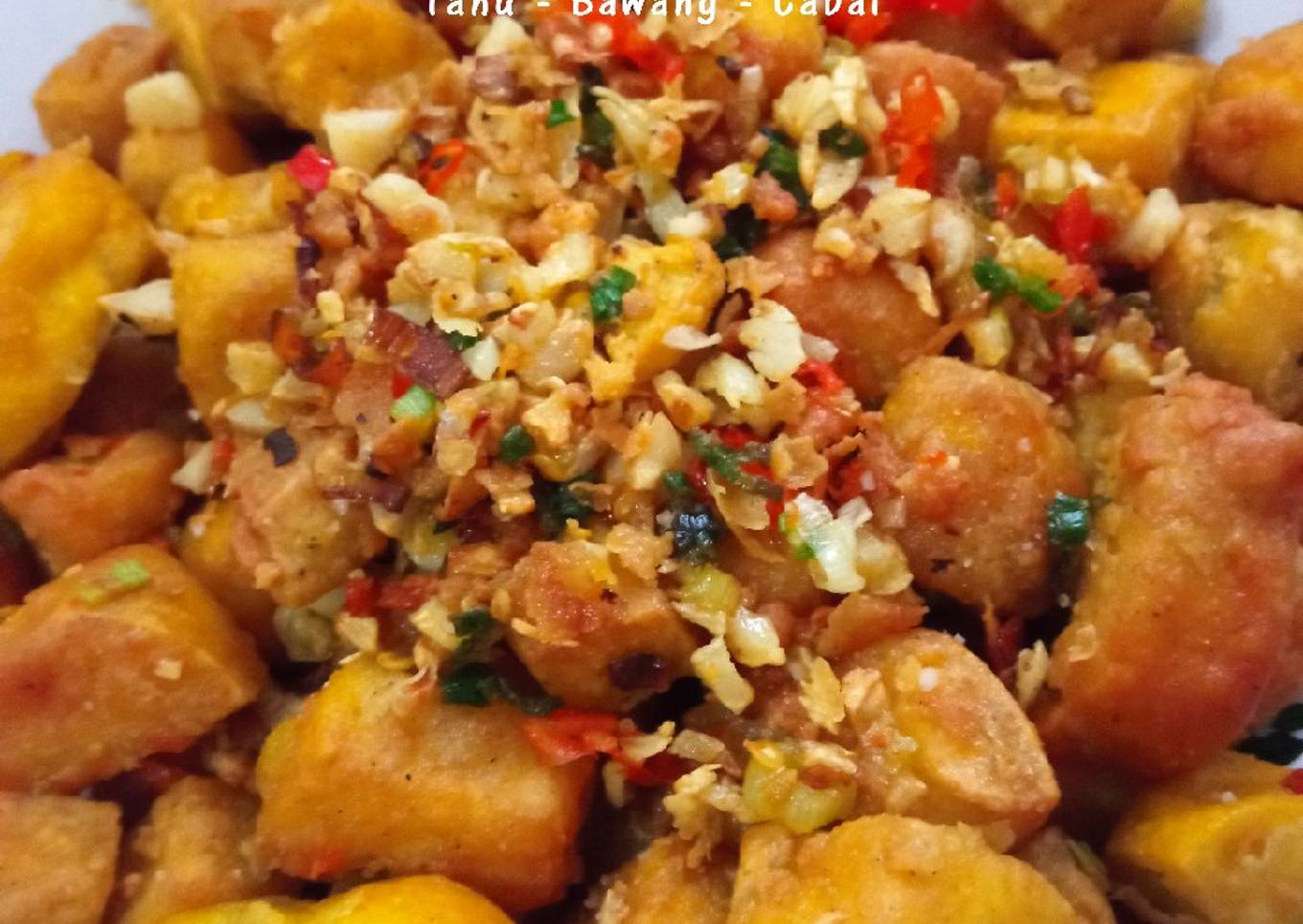 Tabacab | Tahu - Bawang - Cabai / Tahu Cabai Garam