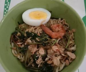 Resep Unik Mie kangkung stayathome Sedap