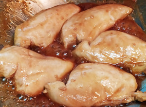 照燒雞胸肉 的食譜成品照片