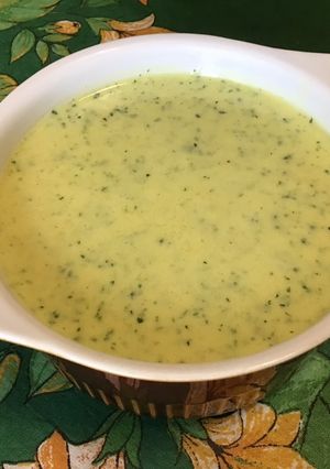 Une photo de Sauce salade au fromage blanc, moutarde et citron