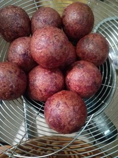 Foto resep Bola ubi ungu