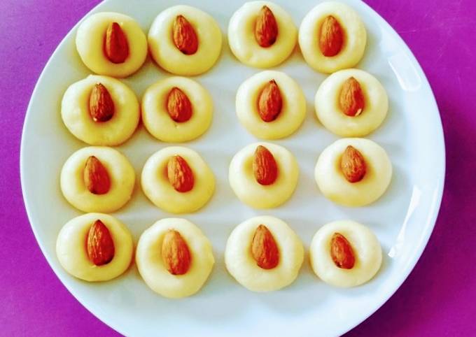 Instant Kesar Milk Peda Recipe By Raghini Phad Cookpad