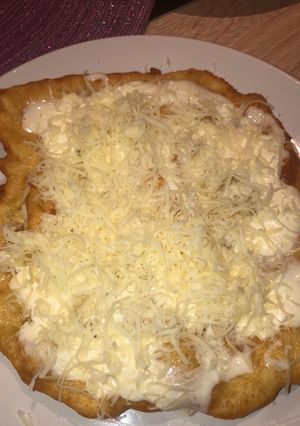 Krumplis lángos recept fotója