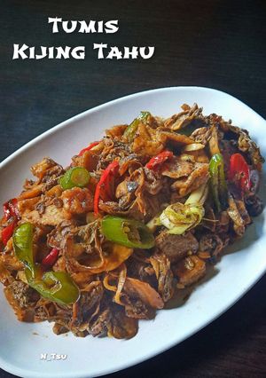 Foto resep 408. Tumis Kijing (Kerang Ijo) Tahu