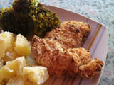 Filetillos de Pollo frito en freidora de aire