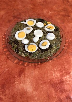 Una foto de Tortilla de Tallos de Acelga