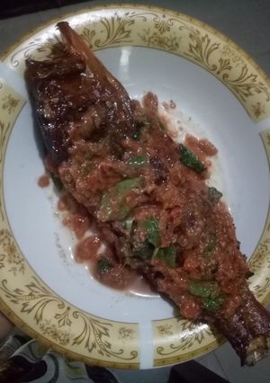 Foto resep Ikan bakar bumbu tomat kemiri