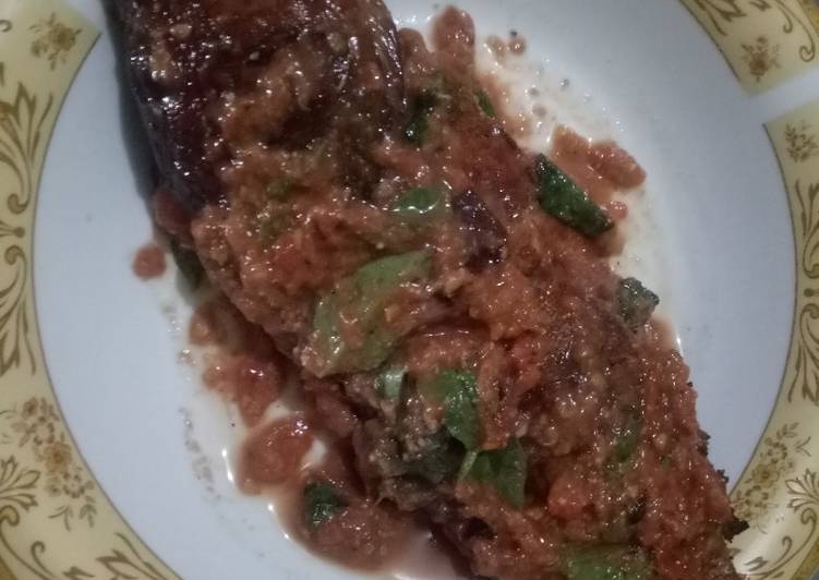 Ikan bakar bumbu tomat kemiri