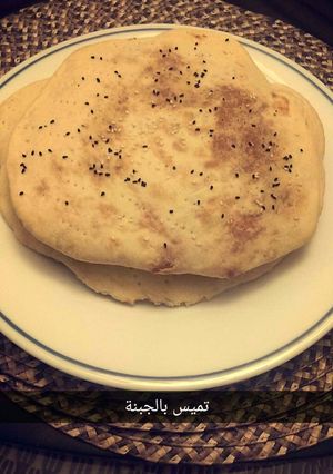 صورة لوصفة تميس بالجبنة