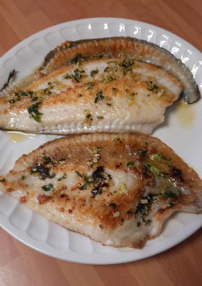 Una foto de Rodaballo a la plancha