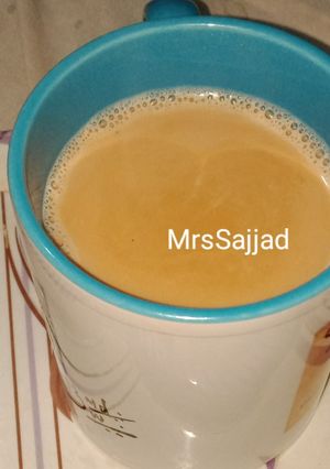 A picture of Karak Chai.