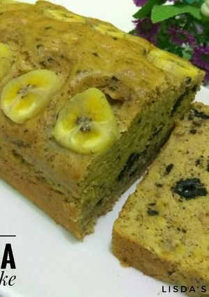 Foto resep Oreo Banana Steam Cake (Simple, no oven, no mixer)