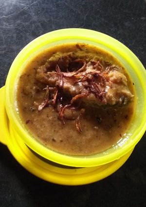 A picture of Shahi fish korma.