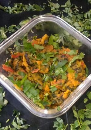 મેથી ની ભાજી નું લોટવાળુ શાક (Methi Bhaji Besan Shak Recipe In Gujarati) રેસીપી મુખ્ય ફોટો