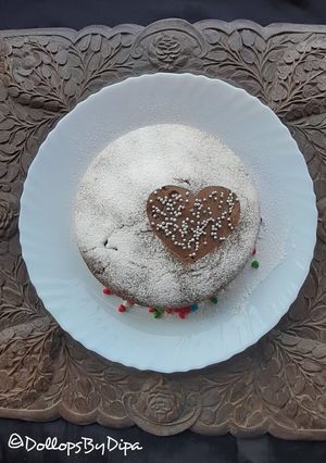 A picture of Chocolate Cake (egg less).