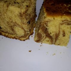 A picture of Marble cake#4weekschallenge.