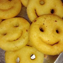 A picture of Fried smilies.