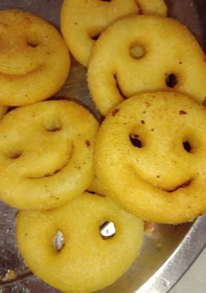 A picture of Fried smilies.