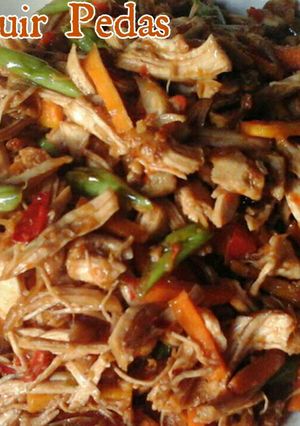 Foto resep Ayam Suir Pedas