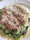 Spaghetti de Zucchini con atún o carne