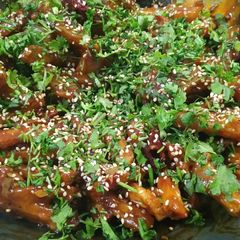 A picture of Honey chilli potato.