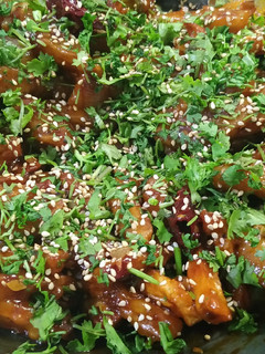 A picture of Honey chilli potato.