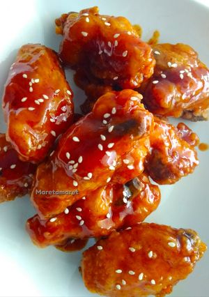 Foto resep Ayam goreng saus madu