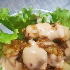 A picture of Dynamite prawns.