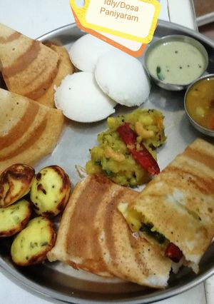 A picture of Idly/Dosa/Paniyaram(with1batter).